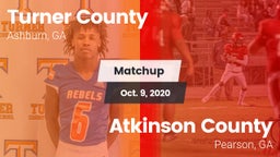 Matchup: Turner County vs. Atkinson County  2020