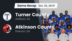 Recap: Turner County  vs. Atkinson County  2019