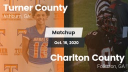 Matchup: Turner County vs. Charlton County  2020