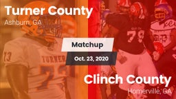 Matchup: Turner County vs. Clinch County  2020