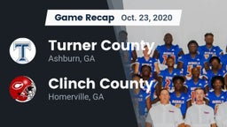 Recap: Turner County  vs. Clinch County  2020