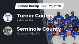 Recap: Turner County  vs. Seminole County  2020