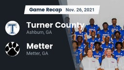 Recap: Turner County  vs. Metter  2021