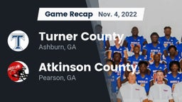 Recap: Turner County  vs. Atkinson County  2022