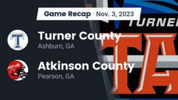 Recap: Turner County  vs. Atkinson County  2023