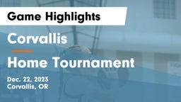 Corvallis  vs Home Tournament  Game Highlights - Dec. 22, 2023