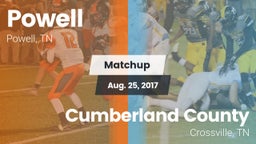 Matchup: Powell vs. Cumberland County  2017