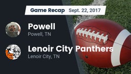 Recap: Powell  vs. Lenoir City Panthers 2017