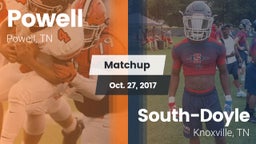 Matchup: Powell vs. South-Doyle  2017