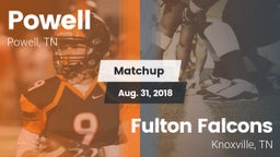 Matchup: Powell vs. Fulton Falcons 2018