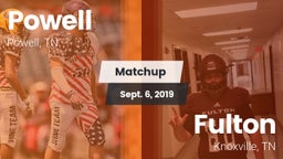 Matchup: Powell vs. Fulton  2019