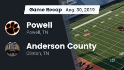Recap: Powell  vs. Anderson County  2019