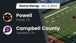 Recap: Powell  vs. Campbell County  2019