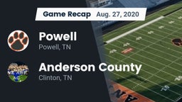 Recap: Powell  vs. Anderson County  2020