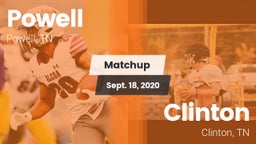 Matchup: Powell vs. Clinton  2020
