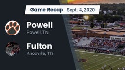 Recap: Powell  vs. Fulton  2020