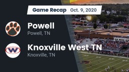 Recap: Powell  vs. Knoxville West  TN 2020