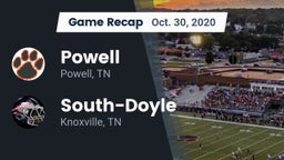 Recap: Powell  vs. South-Doyle  2020