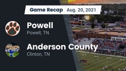 Recap: Powell  vs. Anderson County  2021