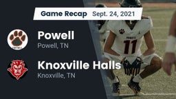 Recap: Powell  vs. Knoxville Halls  2021