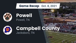 Recap: Powell  vs. Campbell County  2021
