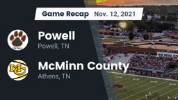 Recap: Powell  vs. McMinn County  2021
