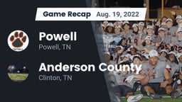 Recap: Powell  vs. Anderson County  2022