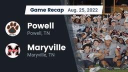 Recap: Powell  vs. Maryville  2022