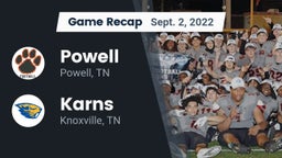 Recap: Powell  vs. Karns  2022