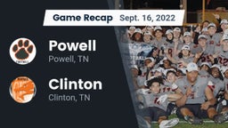 Recap: Powell  vs. Clinton  2022