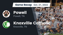 Recap: Powell  vs. Knoxville Catholic  2022