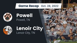 Recap: Powell  vs. Lenoir City  2022
