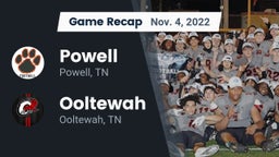 Recap: Powell  vs. Ooltewah  2022