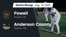 Recap: Powell  vs. Anderson County  2023