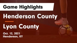 Henderson County  vs Lyon County  Game Highlights - Oct. 12, 2021