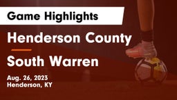 Henderson County  vs South Warren  Game Highlights - Aug. 26, 2023