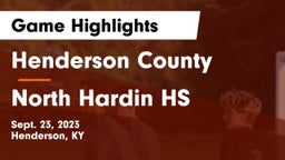 Henderson County  vs North Hardin HS Game Highlights - Sept. 23, 2023