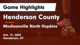 Henderson County  vs Madisonville North Hopkins Game Highlights - Oct. 19, 2023