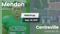 Matchup: Mendon vs. Centreville  2018