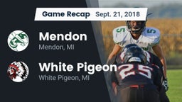 Recap: Mendon  vs. White Pigeon  2018