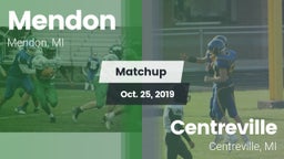 Matchup: Mendon vs. Centreville  2019