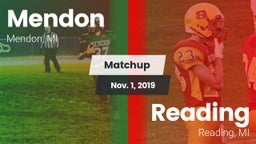 Matchup: Mendon vs. Reading  2019