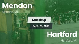 Matchup: Mendon vs. Hartford  2020