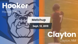 Matchup: Hooker vs. Clayton  2019