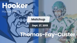 Matchup: Hooker vs. Thomas-Fay-Custer  2019