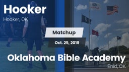 Matchup: Hooker vs. Oklahoma Bible Academy 2019