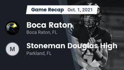 Recap: Boca Raton  vs. Stoneman Douglas High 2021