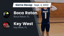 Recap: Boca Raton  vs. Key West  2022