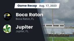 Recap: Boca Raton  vs. Jupiter  2023