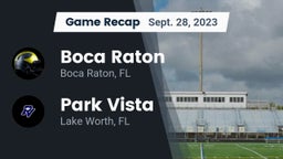 Recap: Boca Raton  vs. Park Vista  2023